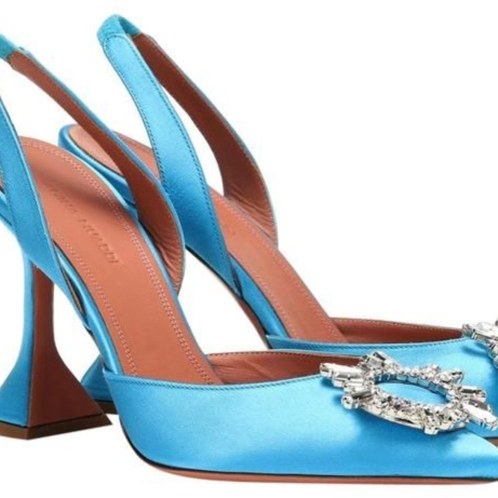ISO!!!!!! LIGHT BLUE BEGUM SLINGBACKS AMINA MUADDI